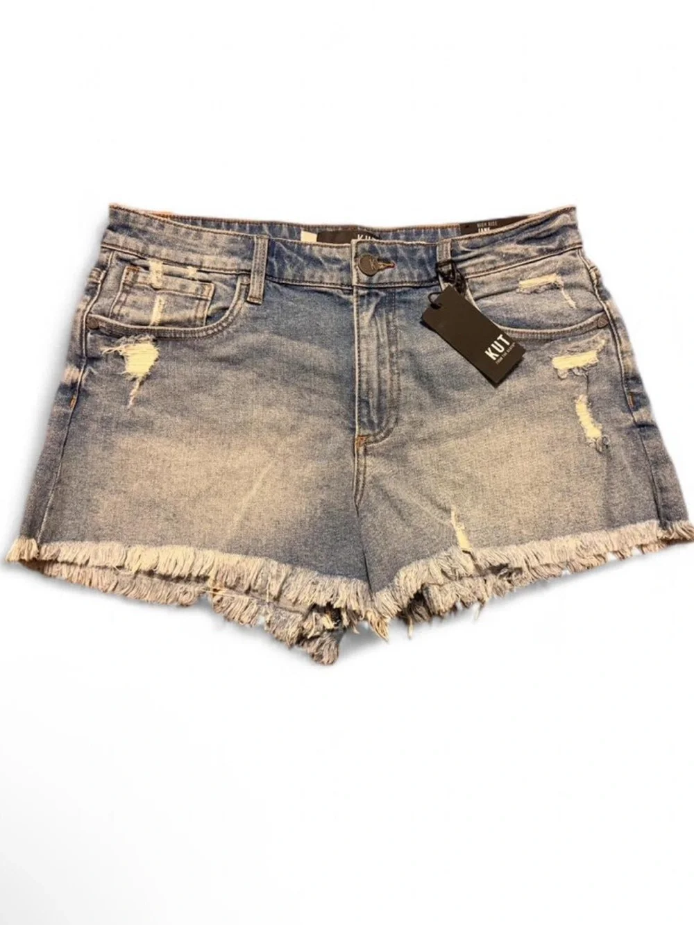 Kut From The Cloth High Rise Jane Short Size 6 - Picture 3 of 5